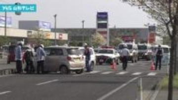 山形市で車同士が衝突 66歳の女性が意識不明