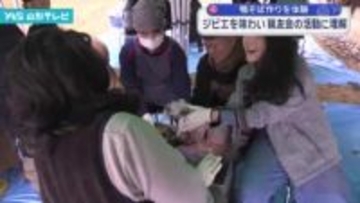 鴨そば作りで猟友会の活動に理解