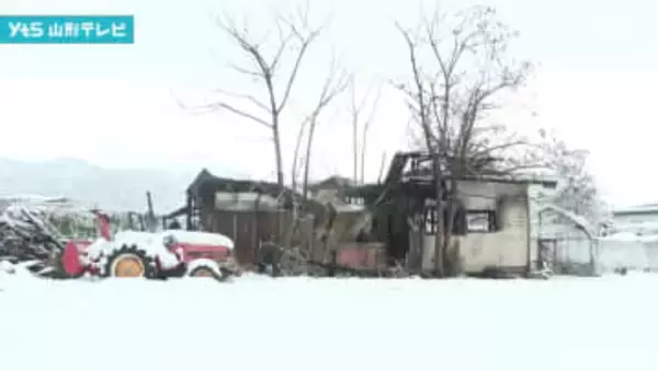 山形県村山市で住宅1軒が全焼し1人の遺体発見