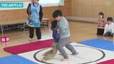 「東根市のこども園で相撲大会 ちびっこ力士たちが熱戦」の画像1