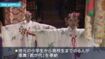 コロナ禍で途絶えた巫女舞　６年ぶり復活