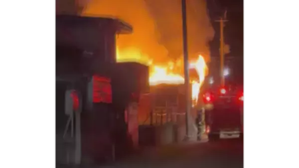 深夜の山形市内で住宅火災　焼け跡から遺体発見