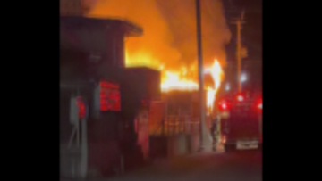 深夜の山形市内で住宅火災　焼け跡から遺体発見