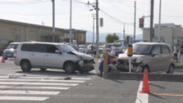 山形市で軽乗用車と普通貨物車が衝突　軽乗用車の運転手が意識不明の重体で病院に搬送