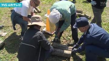キノコの植菌体験　市民ら親しむ