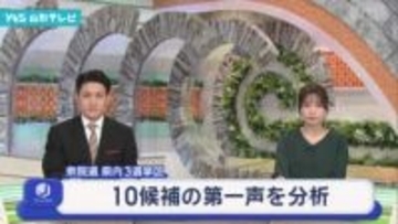 衆院選 県内3選挙区 第一声を分析