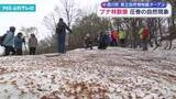 「西川町の県立自然博物園がオープン　県内外の愛好家がブナ林散策」の画像1