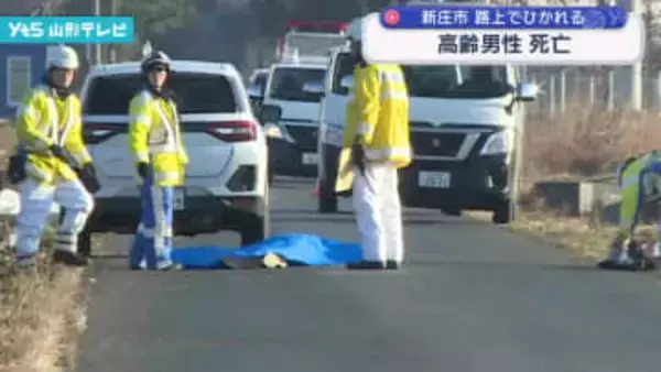 道路に倒れていた高齢男性、車にひかれ意識不明の重体から死亡確認 新庄市で発生