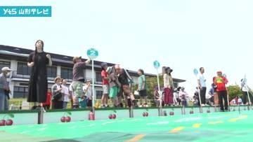 より遠くへ！サクランボ種飛ばし大会　さがえさくらんぼフェスティバル