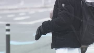 近畿今季一番の寒気　和歌山市内では吹雪