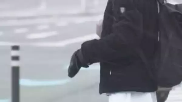 近畿今季一番の寒気　和歌山市内では吹雪