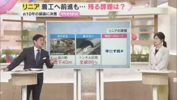 【解説】リニア中央新幹線　静岡県が着工容認も大阪までの道に課題も…「奈良ルート」に京都が異論も　観光資源としての将来性は…