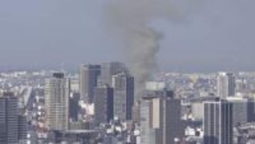 【速報】大阪・ミナミ　繁華街の飲食店で火事　4棟燃焼中