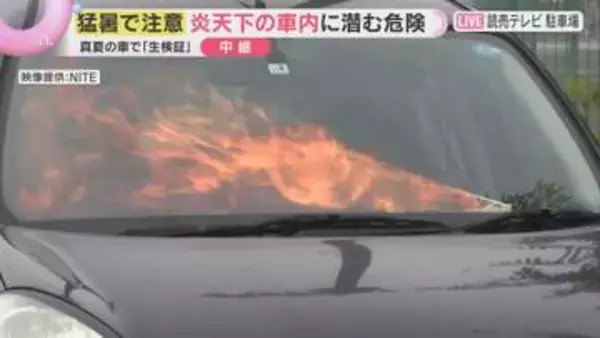 酷暑到来　夏の車内は危険がいっぱい　モバイルバッテリーから発火が多発　水が入ったペットボトルも実は危険　注意するポイント総まとめ