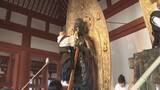 「奈良・薬師寺で年末恒例「お身ぬぐい」」の画像1