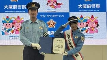 8月19日は「バイクの日」大阪府警白バイ隊が安全教室　“バイク系インフルエンサー”が「一日交通大使」に