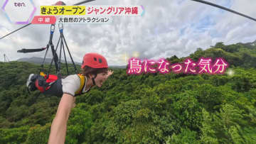 『ジャングリア沖縄』開業「鳥になった気分」大自然を堪能できるアトラクション、恐竜にグルメ、スパも