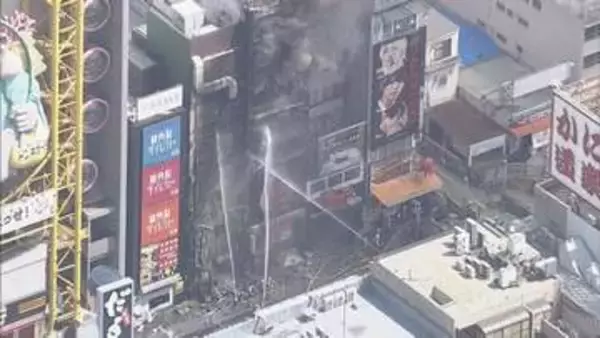 【速報】ミナミ・ビル火災を受け調査　道頓堀川沿いで「不燃材料」使っていない屋外広告が半数超え　大阪市が是正指導