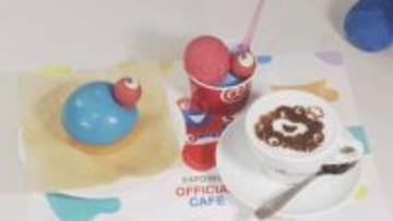 あっちもこっちもミャクミャク尽くし！期間限定の万博オフィシャルカフェが大盛況　大阪・梅田