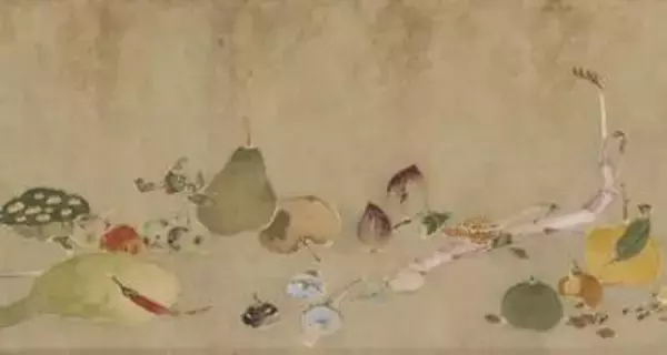 伊藤若冲（じゃくちゅう）の絵巻「果蔬図巻（かそずかん）」 絵の具の元素を詳細分析 独特の筆遣い浮かび上がる 奈良文化財研究所など