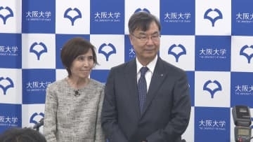 【速報】「長い間苦労したが本当によかった」ノーベル賞一夜明け　坂口特任教授と妻・教子さんが会見