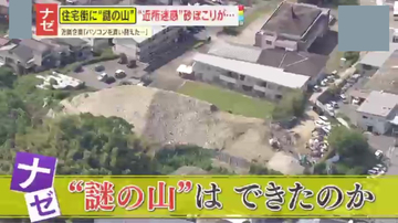 【困惑】「普通のストレスを超える」住宅街に突如現れた“謎の山”…一体、何が？