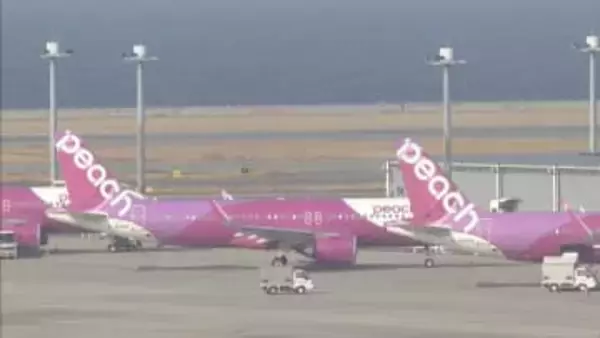 【臨時便】“嵐のコンサート”による需要増を見込み　ピーチが関空と新千歳便を期間限定で増便