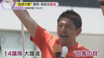 【参院選】参政と国民が躍進　自民大敗…大阪と和歌山で議席失う「停滞許されない」石破首相は続投表明
