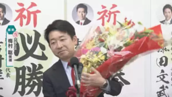 【映像】大阪5区で維新の梅村氏が当選確実　自民の杉田水脈氏、れいわの大石共同代表敗れる