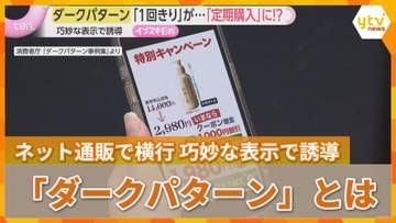 「ちゃんと読めばよかった」巧妙な表示で消費者を誘導……ネット通販で横行する『ダークパターン』とは？