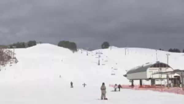 兵庫・豊岡“１週間遅れ”スキー場オープン