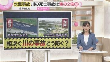 川の死亡事故は海の2倍超　一見浅そうでも“急な深み”の危険　子どもを守る夏の水難事故防止策とは