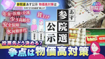 【解説】「1年間コメ買ってない」悲鳴も…7月“値上げ”品目は前年比5倍！トランプ大統領が揺さぶり“日米関税交渉”の懸念　喫緊の課題『物価高対策』各党の公約をどう見る？