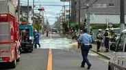 【速報】道路が隆起し水漏れ　午後11時ごろめどに通行規制を解除予定　大阪・住吉区
