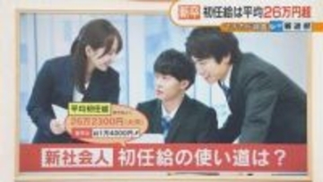 「初任給、何に使う？」街で聞いてみた　新社会人は車・投資・全身脱毛…　昭和世代は『全部の飲み代』