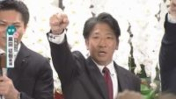 【映像】大阪16区で黒田征樹氏（維新・前）が当選確実　中道結成で構図激変　森山氏は及ばず