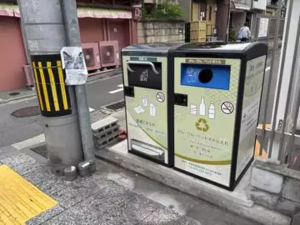 京都市の清水寺参道近くに「スマートごみ箱」新たに設置　ごみが溜まると自動で圧縮、約5倍の量を収容