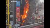 「【速報】大阪・道頓堀ビル火災で消防隊員2人死亡「たばこの不始末」原因か　ビルのテナント従業員(35)を書類送検　大阪府警」の画像1