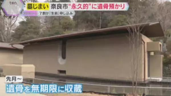 年々増加する「墓じまい」8万円で永久的に遺骨預けられるサービスも…7割が生前に申し込むワケは？