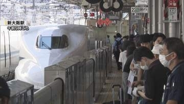 「海で泳ぐ」「いとこに会う」ことしは最大9連休　帰省ラッシュはきょう8日がピーク　新大阪駅は混雑