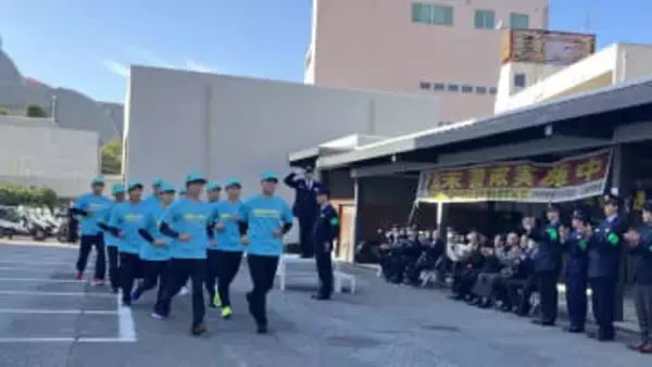 『過去最悪の特殊詐欺被害』＆『交通死亡事故多発警報』　大阪府警泉南署の”ランニングパトロール隊”注意呼びかけ