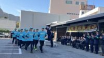 『過去最悪の特殊詐欺被害』＆『交通死亡事故多発警報』　大阪府警泉南署の”ランニングパトロール隊”注意呼びかけ