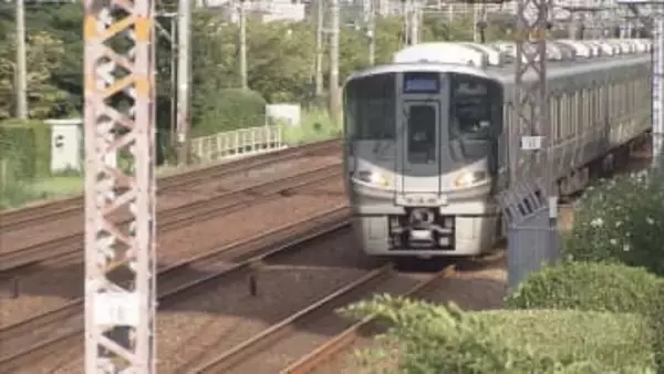 【速報】JR神戸線が運転再開　踏切内に進入した車と走行中の快速電車が接触　一部区間で運転見合わせ（午後5時半）