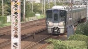 【速報】JR神戸線が運転再開　踏切内に進入した車と走行中の快速電車が接触　一部区間で運転見合わせ（午後5時半）