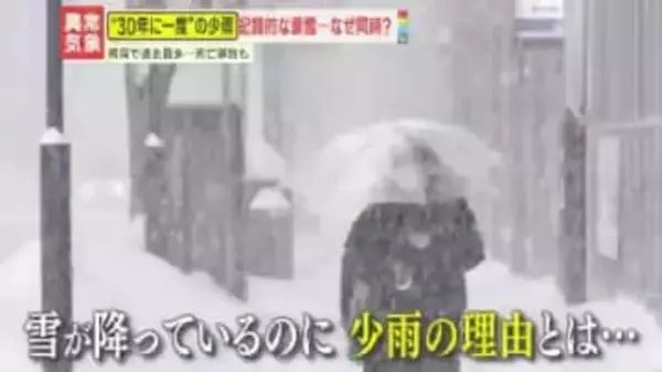 【異常】“30年に一度”の少雨+記録的なドカ雪…なぜ同時？「今年もゾンビ梅雨」夏と冬だけ『二季』“名づけ親”教授が2026年の気候を大予測