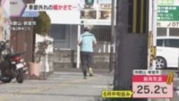 和歌山・新宮市で最高気温25.2℃　2月に「夏日」は近畿地方で観測史上初　季節外れの暖かさに