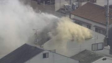 【速報】東大阪市の住宅で火事　少なくとも5軒に延焼し計約130平方メートル焼損　ケガ人なし