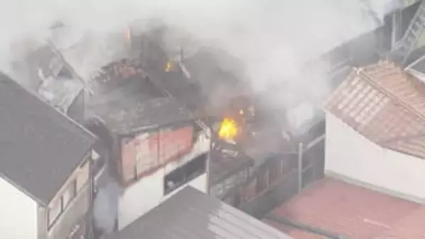 【速報】大阪・守口市で住宅火事　現在も消火活動中　ケガ人や逃げ遅れ確認中