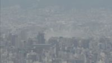 【速報】大阪市生野区のコリアタウンで火事　消火活動続く