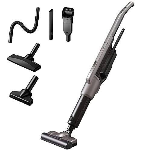 【セット買い】アイリスオーヤマ 掃除機 コードレス スティッククリーナー i10 紙パック 静電モップ・スタンド付き 強力吸引 自走式回転ブラシ ほこり感知センサー搭載 2WAY 自立構造 SBD-91P-T メタリック ブラウン   専用 アタッチメントツールセット MTS31